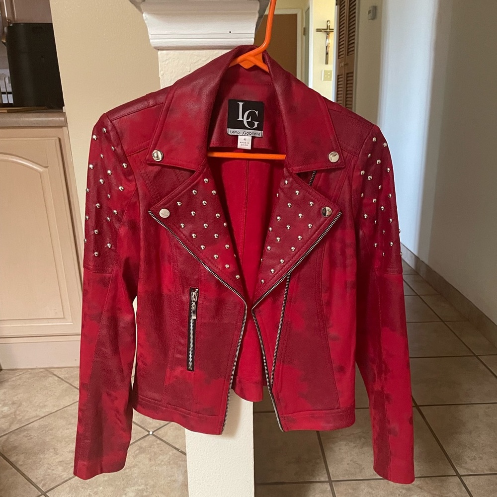 Lena Gabrielle Moto jacket